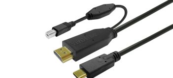 Vivolink kábel s prenosom HDMI a portu na prenos dotyku